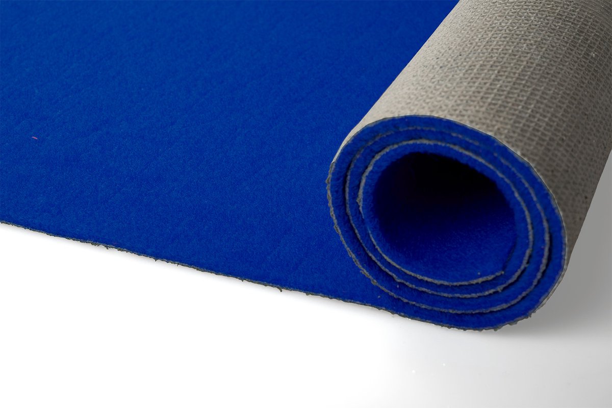 GJ Floors | Luxe Loper Dallas | Blauw | 10 x 2 m | Herbruikbaar | Beste kwaliteit, Bruiloft, Event, Beurs